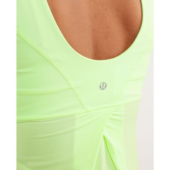 Lululemon Run: Tame Me Tank Faded Zap Size 10 - Picture 2 of 8